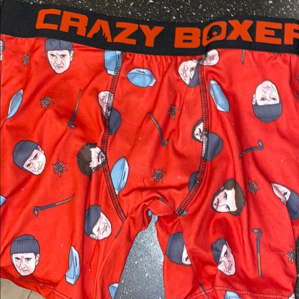 Home Alone themed boxer briefs